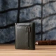 Стильный кошелек среднего размера из натуральной кожи ST Leather 23075 Зеленый - изображение 4