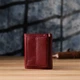 Миниатюрный женский кошелек из натуральной кожи ST Leather 23082 Бордовый - изображение 5