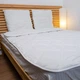 Одеяло силиконовое зимнее полиэстер GM Textile полуторное 140х205 см (Белый) - изображение 1