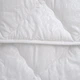 Одеяло силиконовое зимнее полиэстер GM Textile полуторное 140х205 см (Белый) - изображение 3