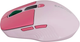 Mysz Canyon MW-26 LCD Silent Wireless/Bluetooth Pink (CNS-CMSW26P) - obraz 3