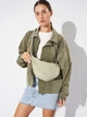 Спортивна сумка крос-боди через плече Puma HER 09171602 Lux Army (4069156999251) - зображення 3