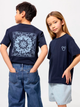 Подростковая футболка для девочки Uniqlo 892007086 164 см Синяя (1159841013) - изображение 2