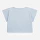 Подростковая футболка-топ для девочки Guess 418109472 164 см Голубая (1159831864) - изображение 2