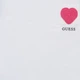 Подростковая укороченная футболка для девочки Guess 604480062 140 см Белая (1159842416) - изображение 3