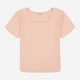 Подростковая футболка для девочки Calvin Klein 871389508 152 см Розовая (1159842086) - изображение 1