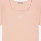 Подростковая футболка для девочки Calvin Klein 871389508 152 см Розовая (1159842086) - изображение 3