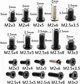 Комплект винтов для ноутбука, M2/ M2.5/ M3, 10 видов, 500шт. - изображение 3