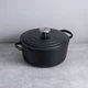 Кастрюля Le Creuset Signature 5,3 л с крышкой Satin Black (21177260002430) - изображение 1