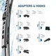 Щітка склоочисника каркасна (двірник) Hella Truck, 9XW 184 107-221, 550 мм - зображення 6