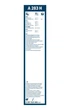 Щітка склоочисника задня безкаркасна (двірник) Bosch Rear, 3 397 016 466, 280 мм - изображение 3