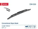 Щітка склоочисника каркасна (двірник) Denso Standard, DM-030, 300 мм - изображение 2
