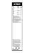 Комплект щіток склоочисника безкаркасних (двірники) Bosch Aerotwin, 3 397 007 296, 600 мм. х 500 мм. - изображение 5
