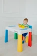 Комплект детский столик со стульчиком POPPET Колор Блу 5 в 1 + подушка на стул и набор фломастеров (PP-002B-G) - изображение 11
