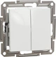 Перемикач двоклавішний Schneider Electric Asfora білий без рамки EPH0670121 - изображение 1