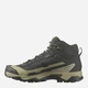 Мужские демисезонные ботинки для туризма с Gore-Tex Salomon X Ultra 5 Mid Gtx L47754300 40.5 (7.5US/7UK) 25.5 см Peat/Gray Green (195751944946) - изображение 3