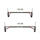 Турнік розсувний Cornix Elite 130-170 см XR-0292 Black/Red - зображення 5