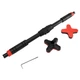 Турник раздвижной Cornix Pro+ 70-100 см XR-0286 Black/Red - изображение 9