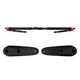Турнік розсувний Cornix Elite 130-170 см XR-0292 Black/Red - зображення 8