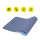 Коврик спортивный Cornix TPE 183 x 61 x 0.6 cм для йоги и фитнеса XR-0003 Blue/Sky Blue - изображение 6