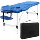 Массажный стол складной 4FIZJO Massage Table Alu W60 Blue (P-5907739318404) - изображение 1