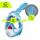 Маска для снорклинга TSUNAMI Shark полнолицевая, детская Sky Blue (P-5907739318237) - изображение 5