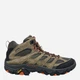 Чоловічі черевики для трекінгу з Gore-tex Merrell Moab 3 Mid GTX J035791 46.5 (11.5UK) 30 см Оливкові (194713933950) - зображення 1