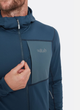 Кофта мужская флисовая Rab Superflux Hoody, Tempest Blue, М (RB QFG-13-TMB-MED) - изображение 4