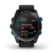 Смарт-годинник Garmin Descent Mk2i/Descent T1 Bundle Titanium carbon gray DLC with black silicone band - изображение 8