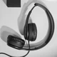 Дротові накладні навушники HOCO W21, 1.2 м with mic black - зображення 6