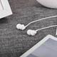 Наушники Hoco M14, вакуумные, проводные, 3.5mm, 1.2m, белые - изображение 4