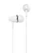 Проводные наушники Hoco M34, с микрофоном, 3.5mm, 1.2m, Белый - изображение 2