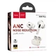 Бездротові вакуумні навушники HOCO Duke EQ9 Plus, true wireless, ANC, Noise Reduction, BT headset, BT5.3, 40mAh, 300mAh, 7h, 28h, milky white - зображення 4