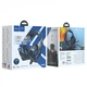 Игровые накладные наушники Hoco W102 Cool, USB, 3.5mm, 2m, Синий - изображение 6