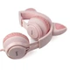 Проводные накладные наушники Hoco W36, 3.5mm, 1.2m, Розовый - изображение 5
