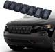 Решетка радиатора комплект 7 штук (/серый) Jeep Cherokee Kl 19-22 (FPS). 6AZ88XS9AB - изображение 8