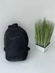 Удобный черный городской рюкзак loft с большим лого Nike мужской женский портфель для ноутбука - изображение 5