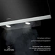 Вытяжка кухонная Klarstein FlashLine 90 (10046377) с сенсорным экраном - изображение 5