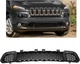 Решетка бампера средняя черная Jeep Cherokee KL 13-18 (FPS). - изображение 1