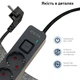 Сетевой фильтр-удлинитель RZTK Line 545 4.5 м 5 розеток Black - изображение 5