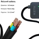 Сетевой фильтр-удлинитель RZTK MaxLine 545 16A 4.5 м 5 розеток Black - изображение 3