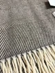 Плед Co.Bi. Lexy 75% Шерсть 25% Кашемир Полуторный140x180 см Коричневый - изображение 2