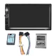 Автомагнитола 2DIN 7" сенсорный экран — Bluetooth, FM-радио, USB/microSD, AUX, вход для камеры заднего вида, пульт ДУ - изображение 1