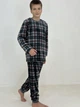 Пижама подростковая Triko Клетка 158 см Разноцветный (81630814-1) - изображение 1