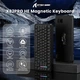Клавіатура Магнітна ATTACK SHARK X82 PRO HE Black Contour Бездротова Ігрова RGB. 2.4G/Bluetooth/Кабель. Батарея 5000mAh. Кабель Авіатор. 8000 Герц/c. Магнітні Світчі - зображення 3