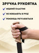 Палиці для скандинавської ходьби походу в гори спортивної прогулянки трекінгу хайкінгу літніх скандинавські трекінгові телескопічні алюмінієві 2 шт Hechpro червоні АНG17 - зображення 3