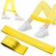 Резинка для фитнеса 4FIZJO Mini Power Band 0.8 мм 5-10 кг Yellow (P-5907222931608) - изображение 1
