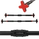 Турник раздвижной Cornix Pro+ 90-130 см XR-0287 Black/Red - изображение 1
