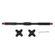 Турник раздвижной Cornix Pro+ 90-130 см XR-0287 Black/Red - изображение 3