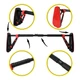 Турнік розсувний Cornix Elite+ 130-170 см XR-0296 Black/Red - зображення 3